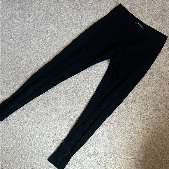 Victoria Secret Black Leggings with Mesh Detail - Picture 10 of 10